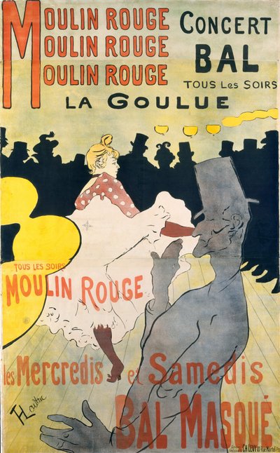 La Goulue da Henri de Toulouse Lautrec